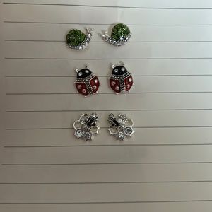 Bug earrings. Any age.
